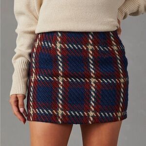 Plaid Mini Skirt VICI